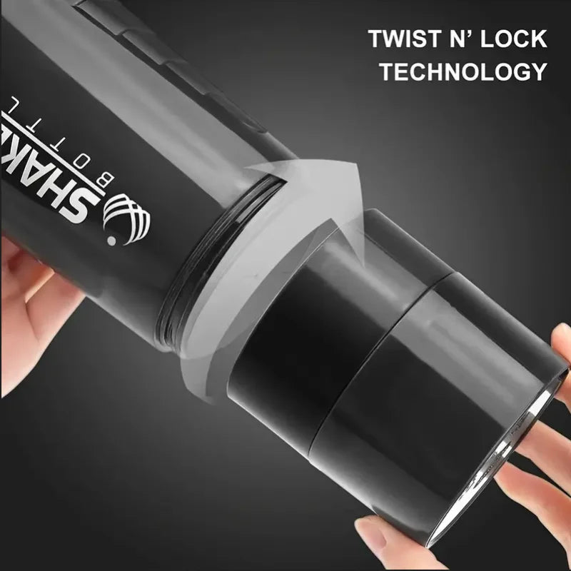 PowerMix 2-Layer Shaker Bottle