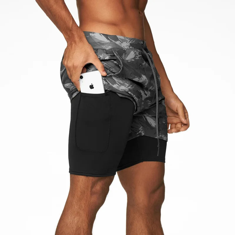 TacticalFit 2-in-1 Training Shorts