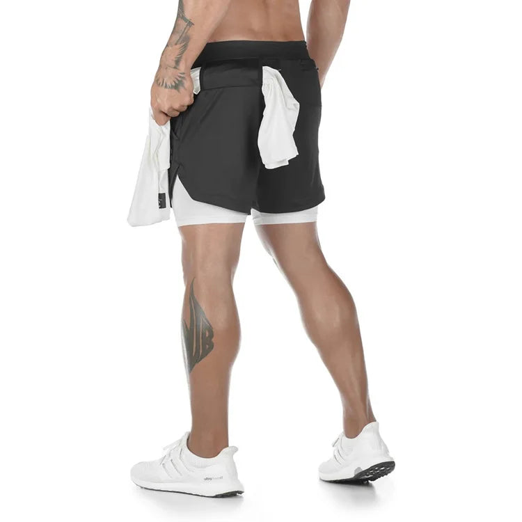 TacticalFit 2-in-1 Training Shorts