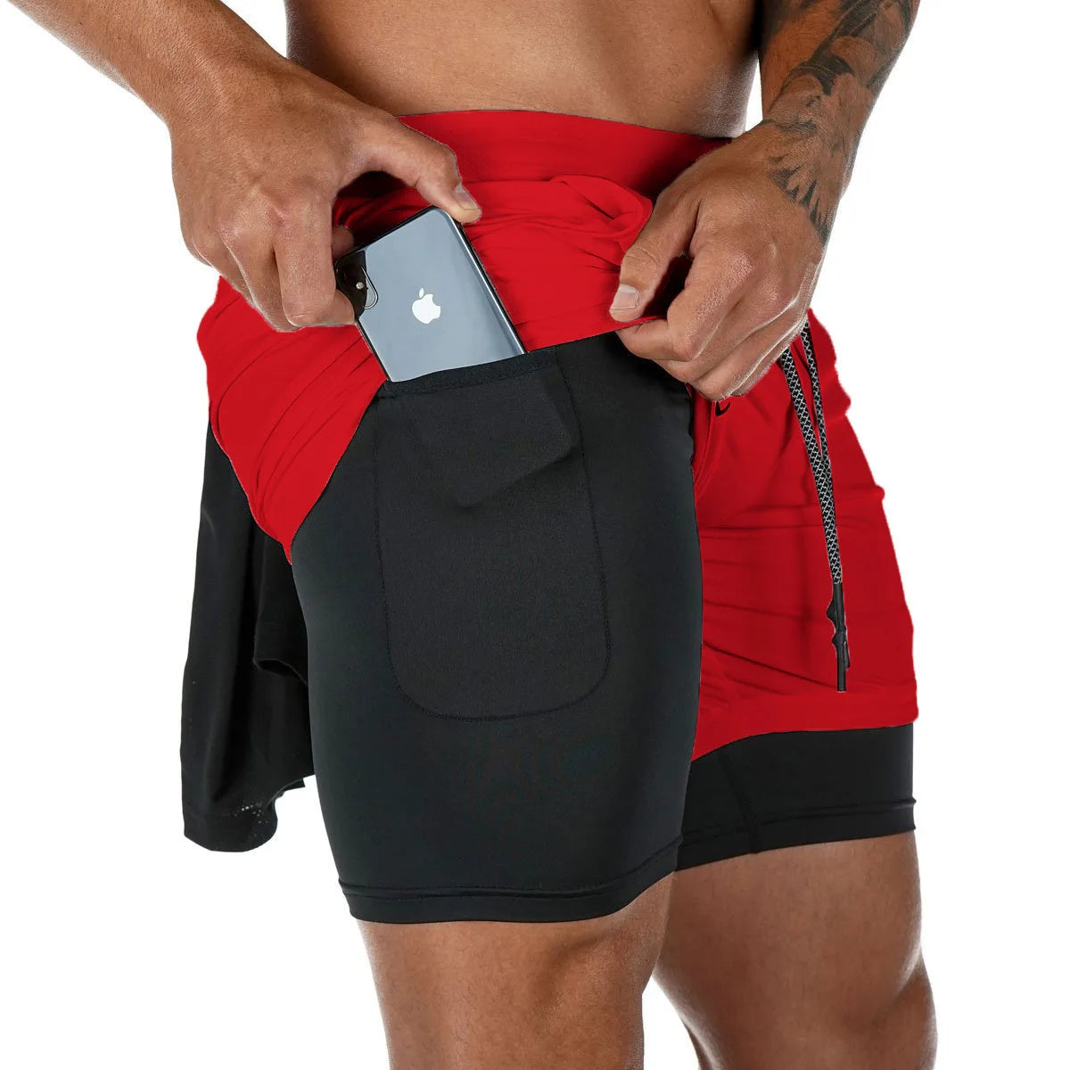 TacticalFit 2-in-1 Training Shorts