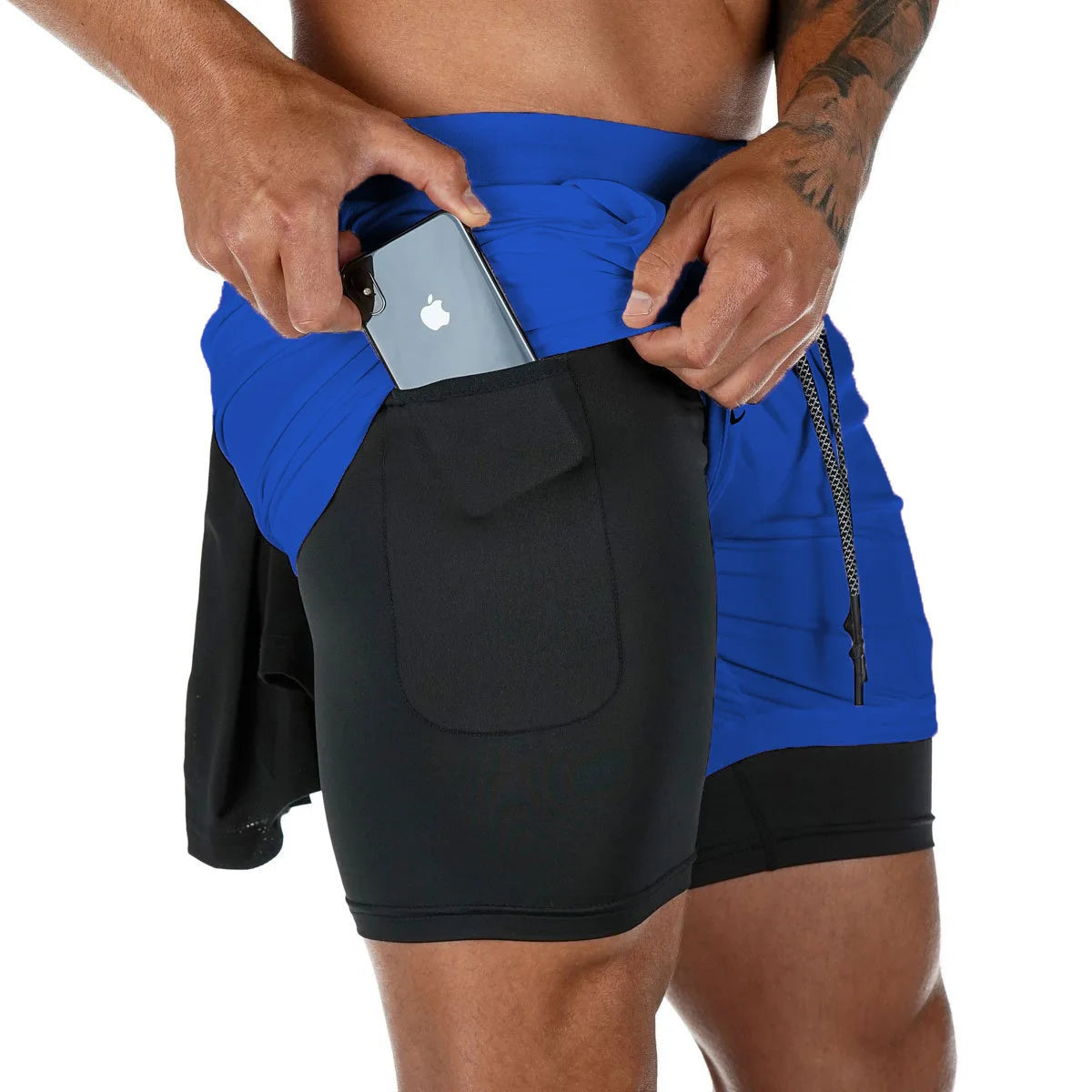 TacticalFit 2-in-1 Training Shorts