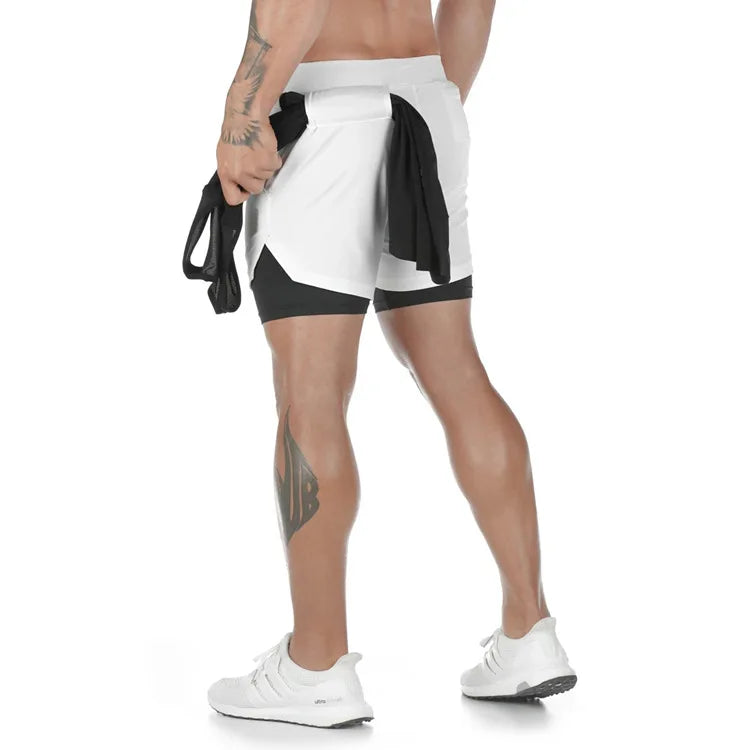 TacticalFit 2-in-1 Training Shorts