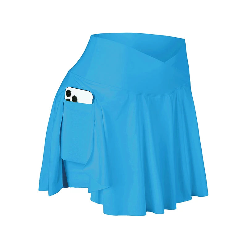 FlexFlare High-Waist Active Skort