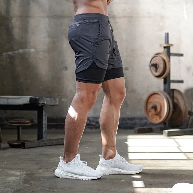 TacticalFit 2-in-1 Training Shorts