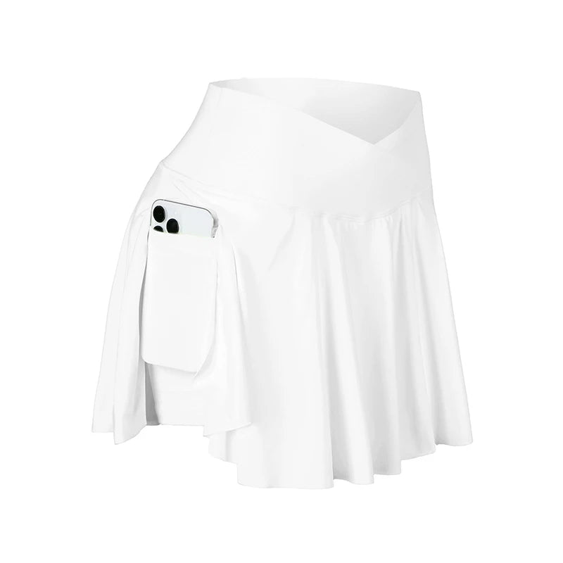 FlexFlare High-Waist Active Skort
