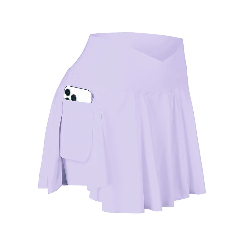 FlexFlare High-Waist Active Skort