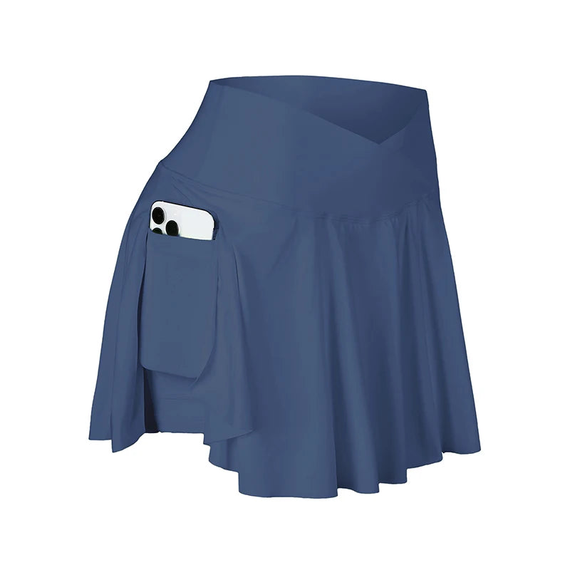 FlexFlare High-Waist Active Skort